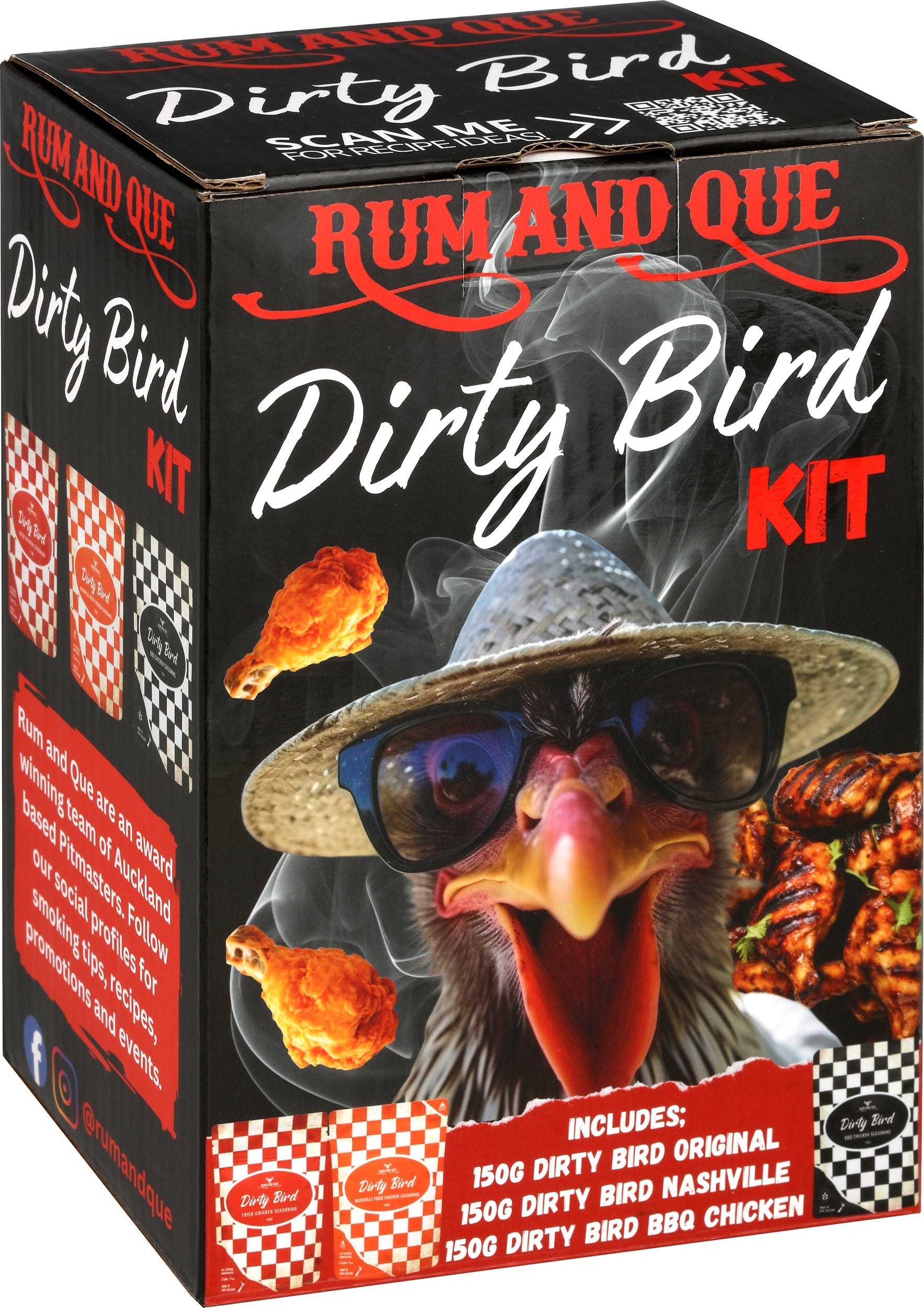 Rum and Que Gift Packs