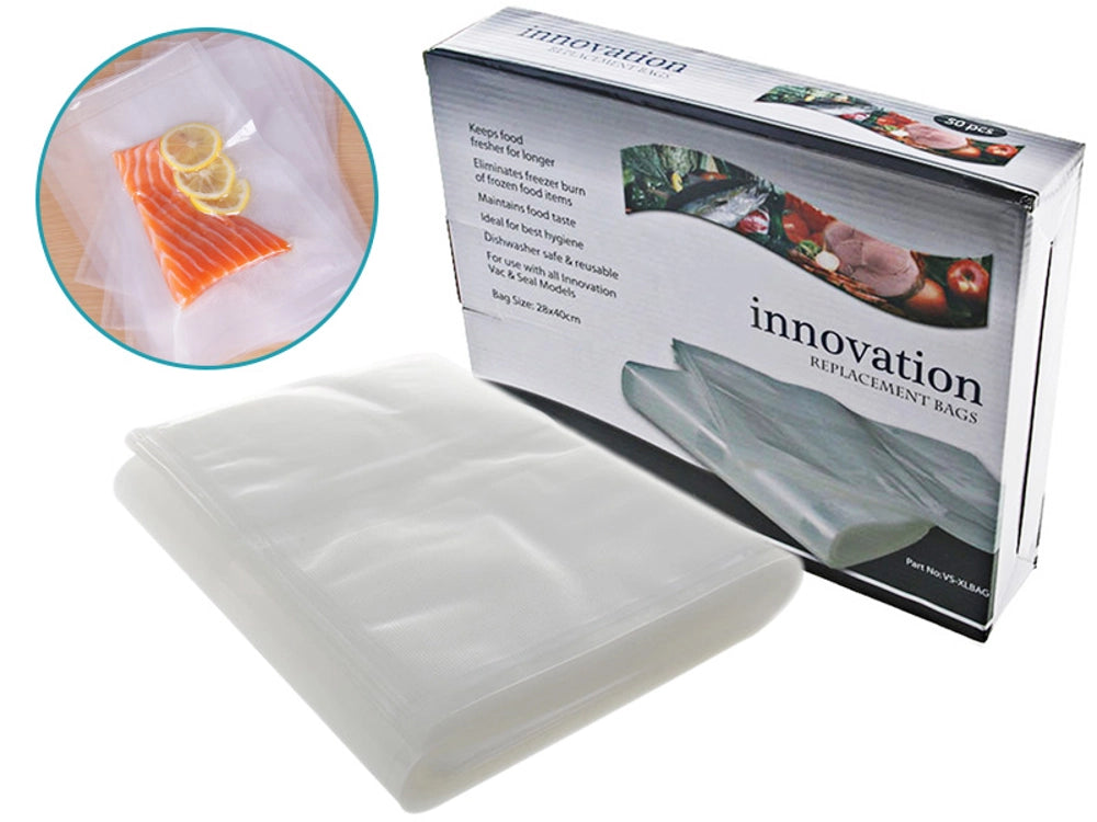 Innovation’s Vac & Seal Bags - 50 Pack